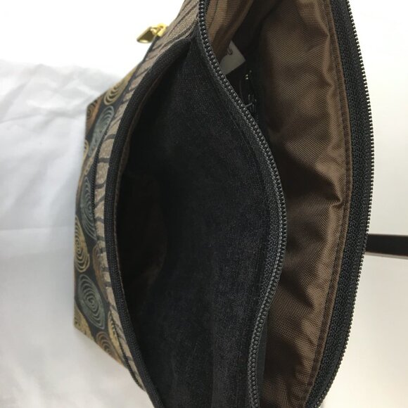 Danny K Beverly Hills,CA Tapestry Adjustable Crossbody Purse EXCELLENT Condition - Picture 10 of 15